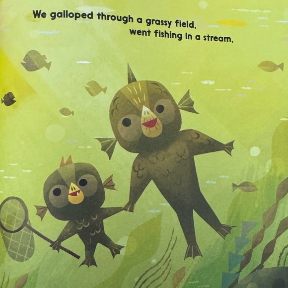 3/$20💕 MONSTER & SON book fun for Halloween daddy monsters silly & not so scary - Picture 8 of 9